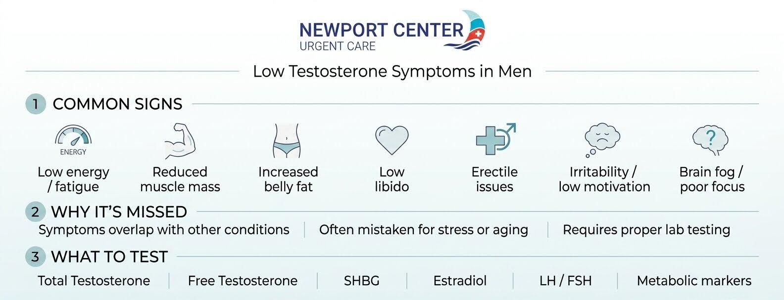 Low Testosterone Symptoms in Men