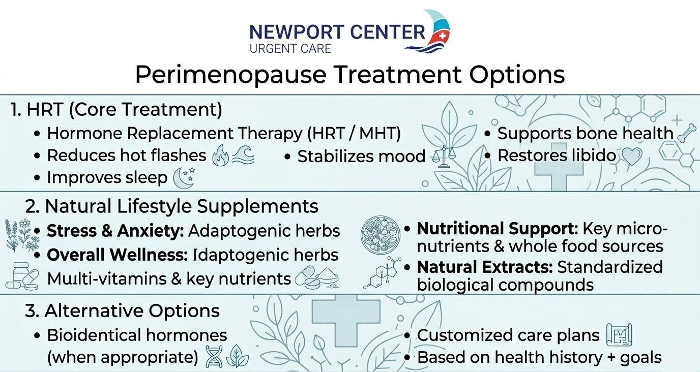 Perimenopause Treatment Options